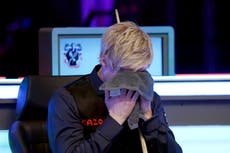 Neil Robertson’s Masters title defence ended early by Shaun Murphy
