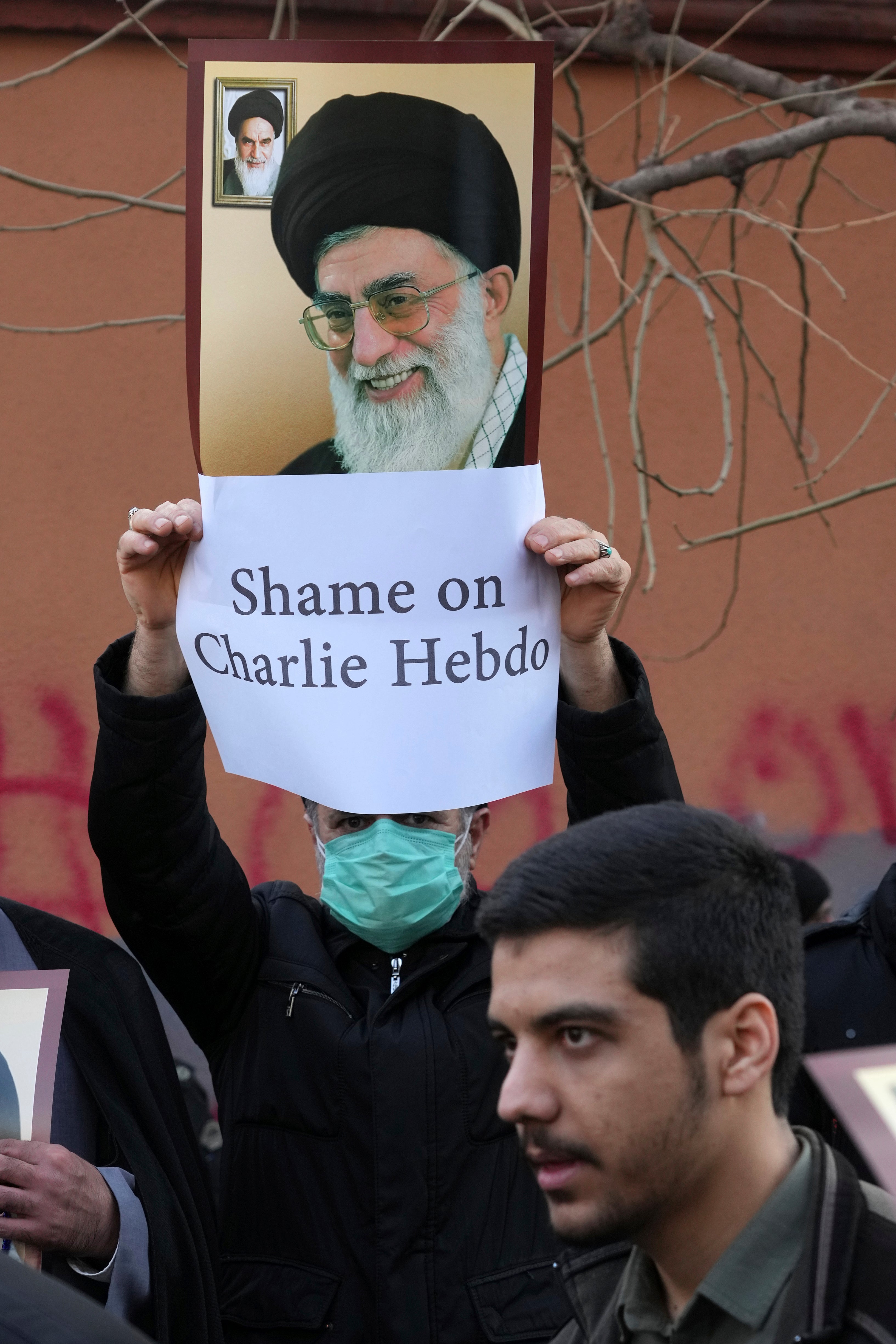 Iran France Protests