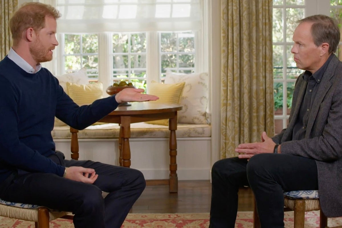 Prince Harry jokes about virginity story with Tom Bradby in ITV interview