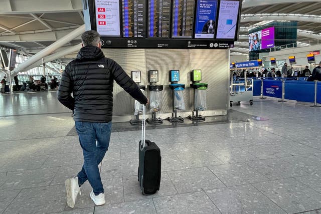 Nearly two out of five airline passengers lack confidence they would be treated fairly if something went wrong, a new survey suggests (Jonathan Brady/PA)