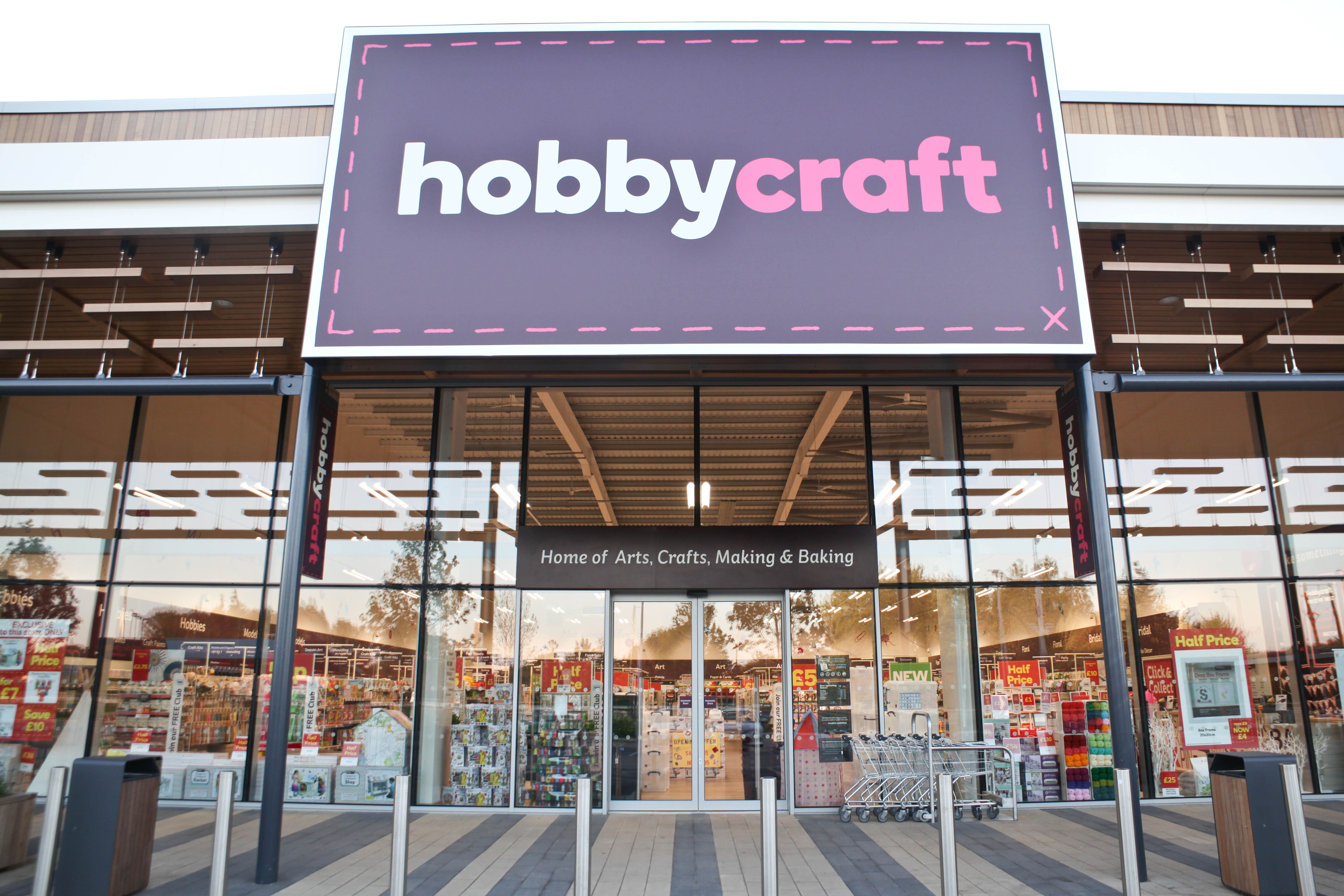 File A Hobbycraft store