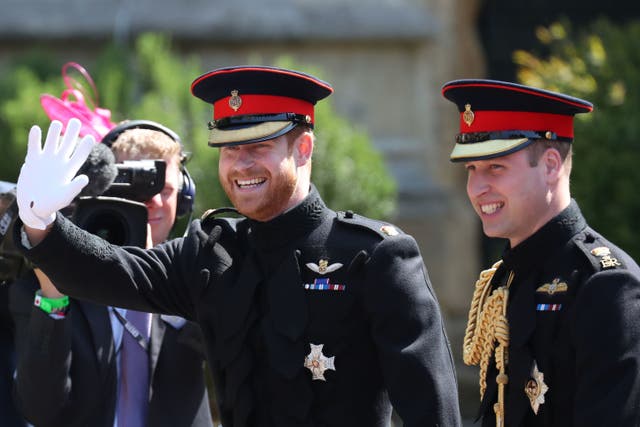 Harry: Prince William told me to shave my beard off for my wedding (Jane Barlow/PA)