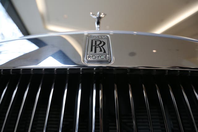 Rolls-Royce Motor Cars has exceeded annual sales of more than 6,000 cars for the first time in its 118-year history, the company announced (Jonathan Brady/PA)