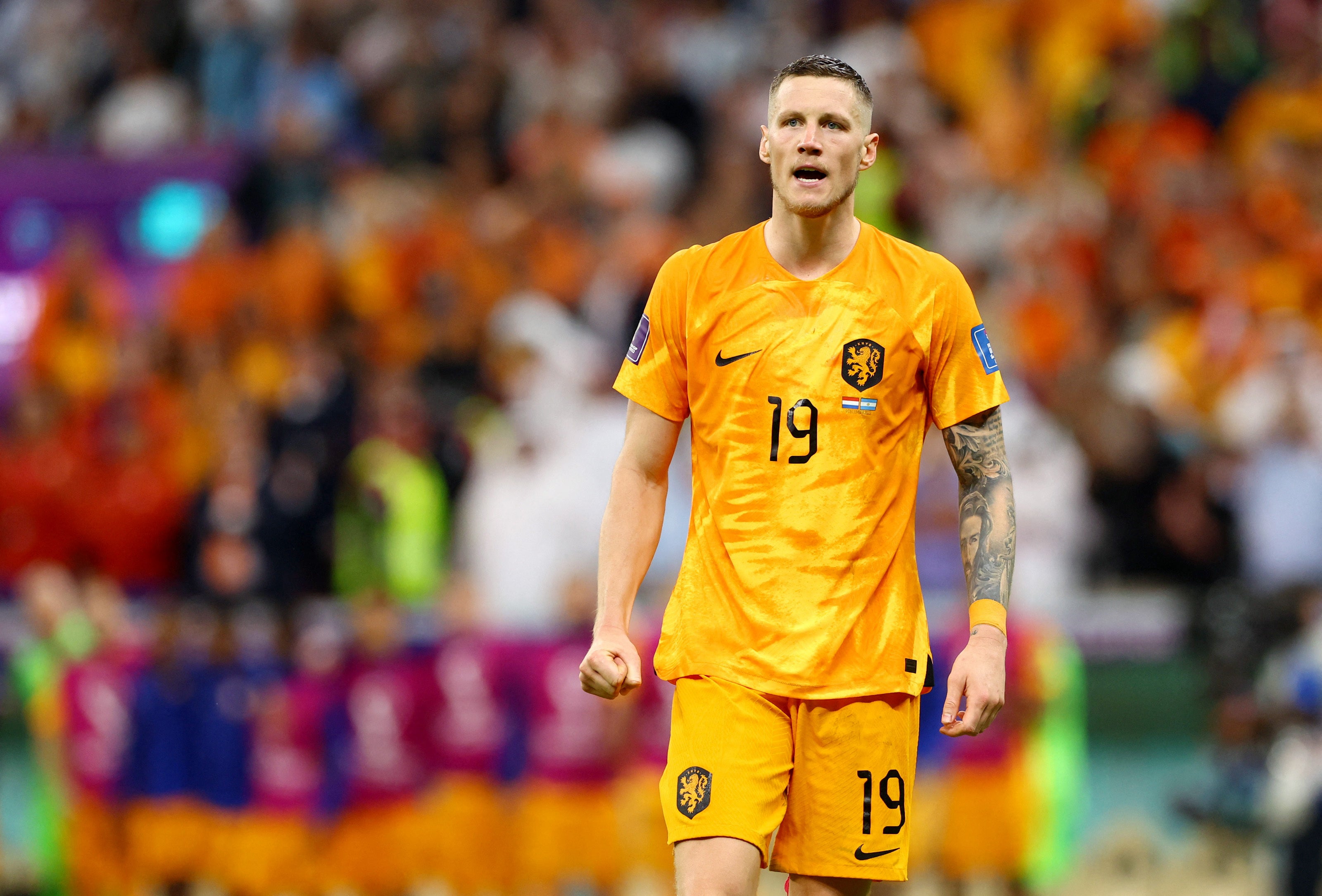 Wout Weghorst made an impact for Netherlands during the World Cup