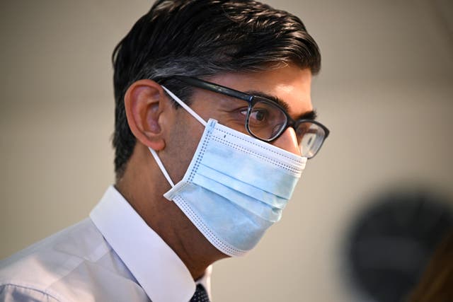 Prime Minister Rishi Sunak said a treatment approach developed by Leeds Community Healthcare can reduce the need for hospital admission and ease pressures on ambulances and emergency care (Oli Scarff/PA)