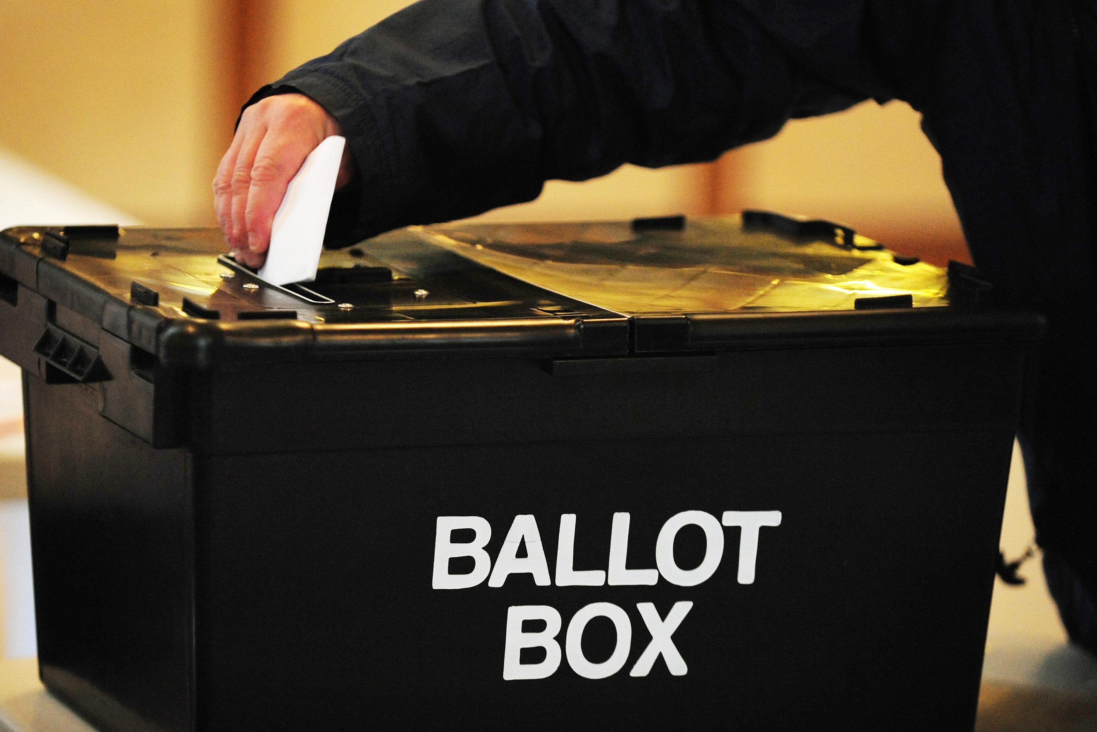 The local elections in England will be the first time ID has been required in Britain (Rui Vieira/PA)