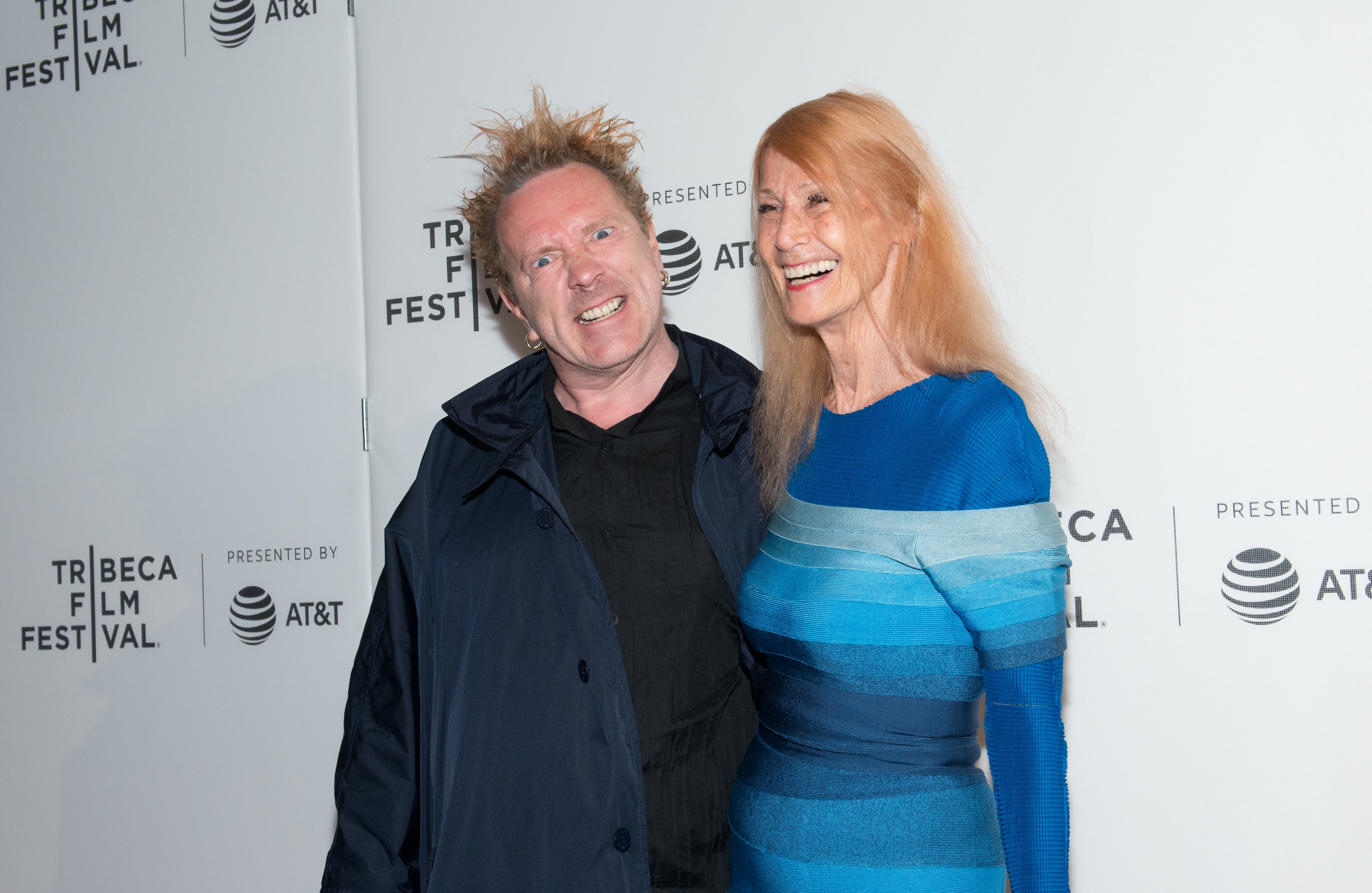 Lydon and his wife Nora