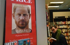 Prince Harry’s memoir already tops bestseller list as its predicted to be most popular book of the year