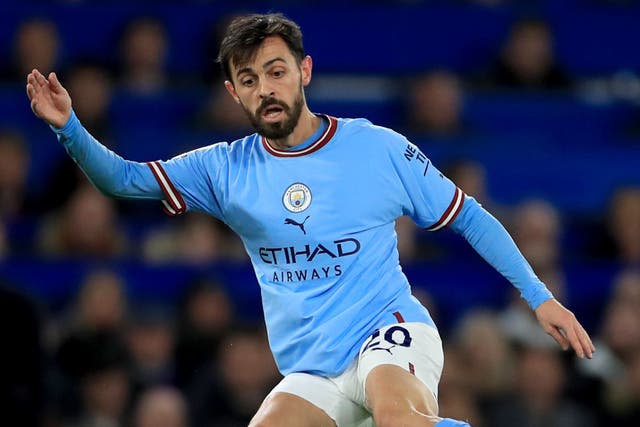 Bernardo Silva is targeting glory on multiple fronts with Manchester City (Bradley Collyer/PA)