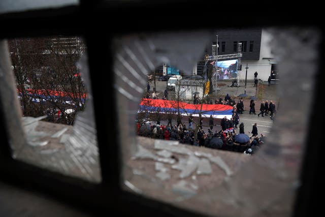 Bosnia Serbs Celebration