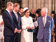 Harry and Meghan ‘will be invited to Charles’s coronation – but are not expected to attend’