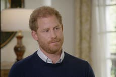 Prince Harry – live: Duke reveals necklace William tore off and denies boasting about Taliban kills