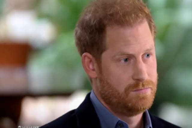 <p>Prince Harry says he is ‘no longer angry’</p>