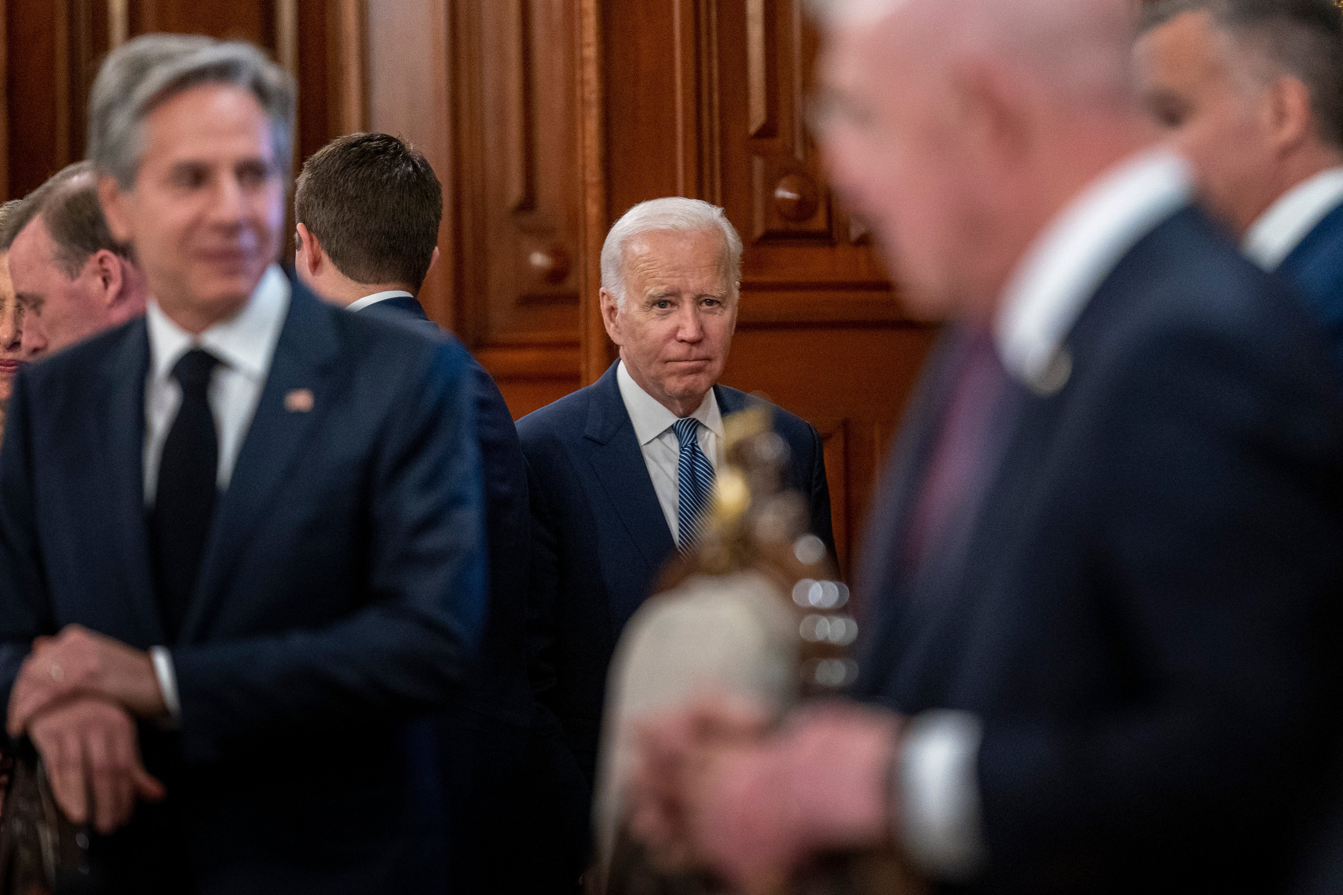 President Joe Biden in Mexico.