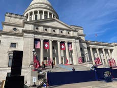 Sarah Huckabee Sanders to take oath as Arkansas governor