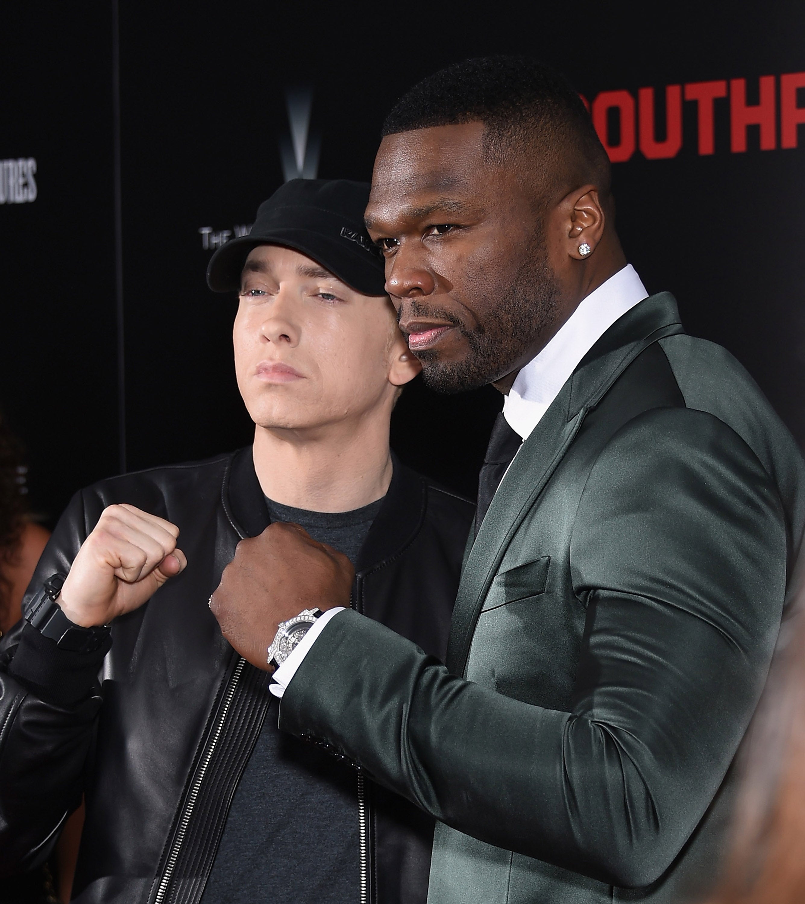 Eminem and 50 Cent