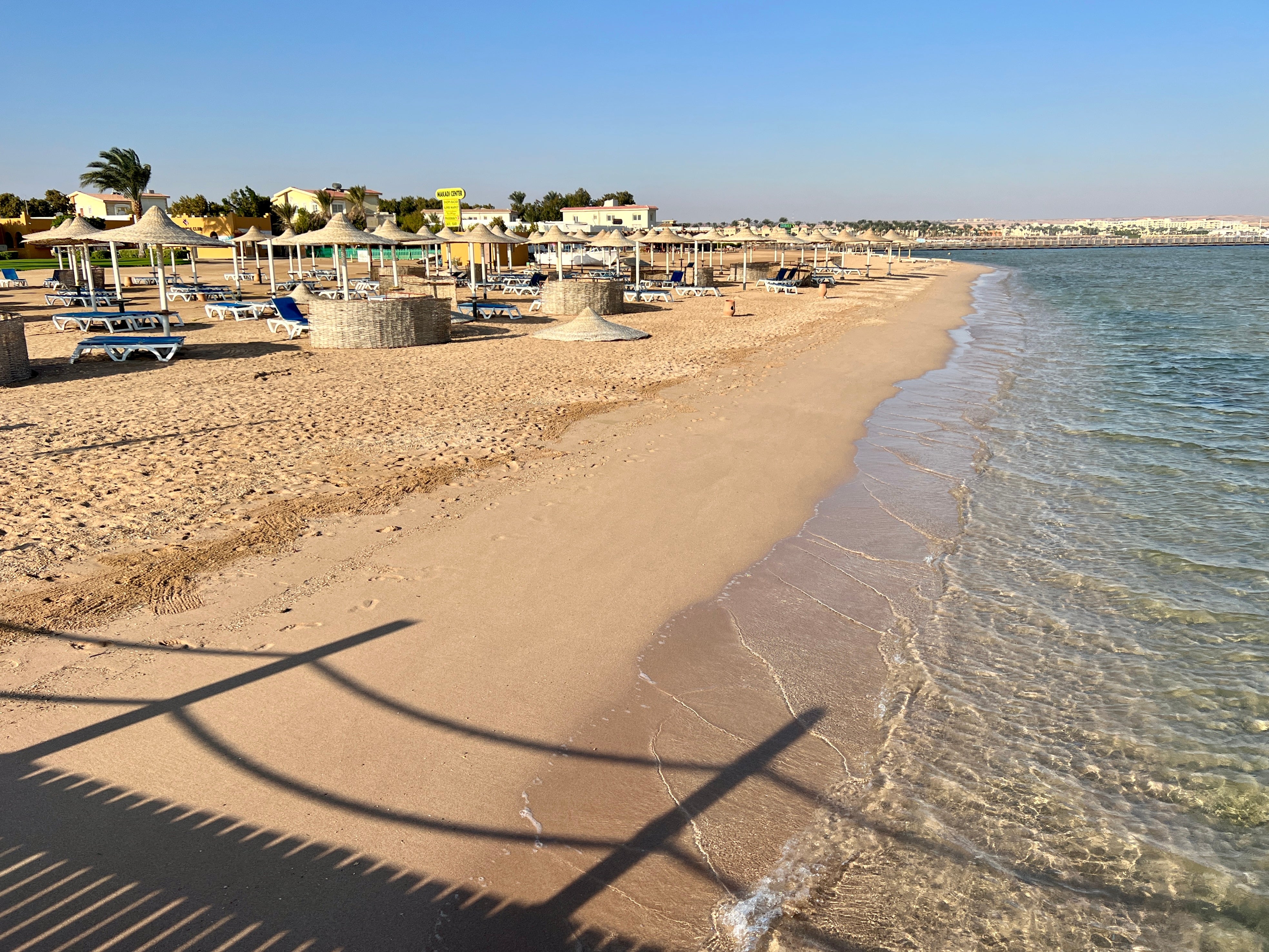 Shore bet: the beach at Makadi Bay on Egypt’s Red Sea coast