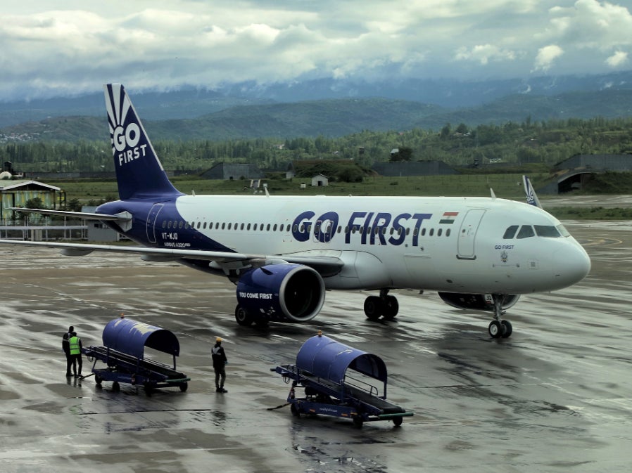 A Go First flight allegedly left without a busload of travellers