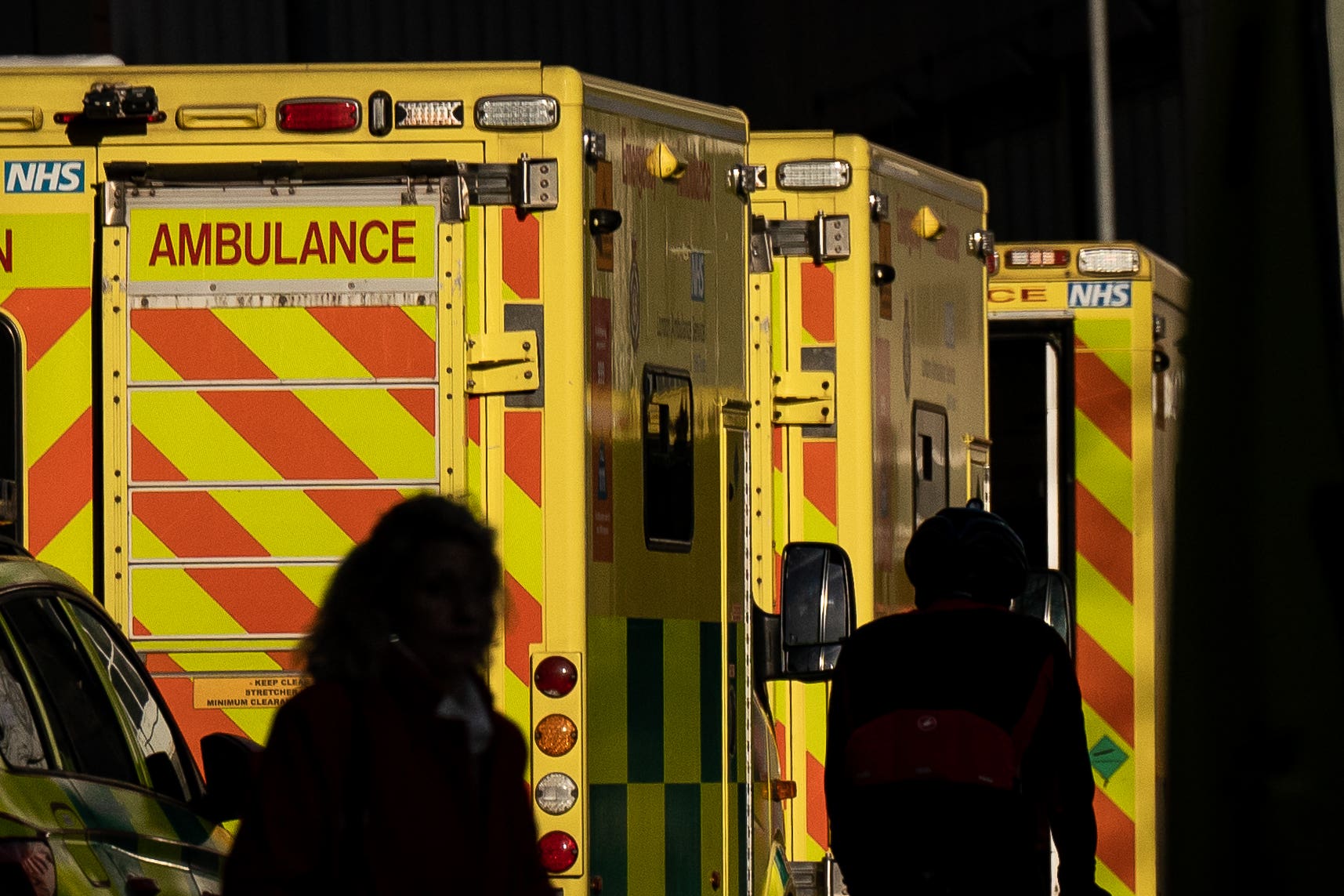 A sharp rise in excess deaths in England and Wales has been linked to factors including flu and cold weather (Aaron Chown/PA)