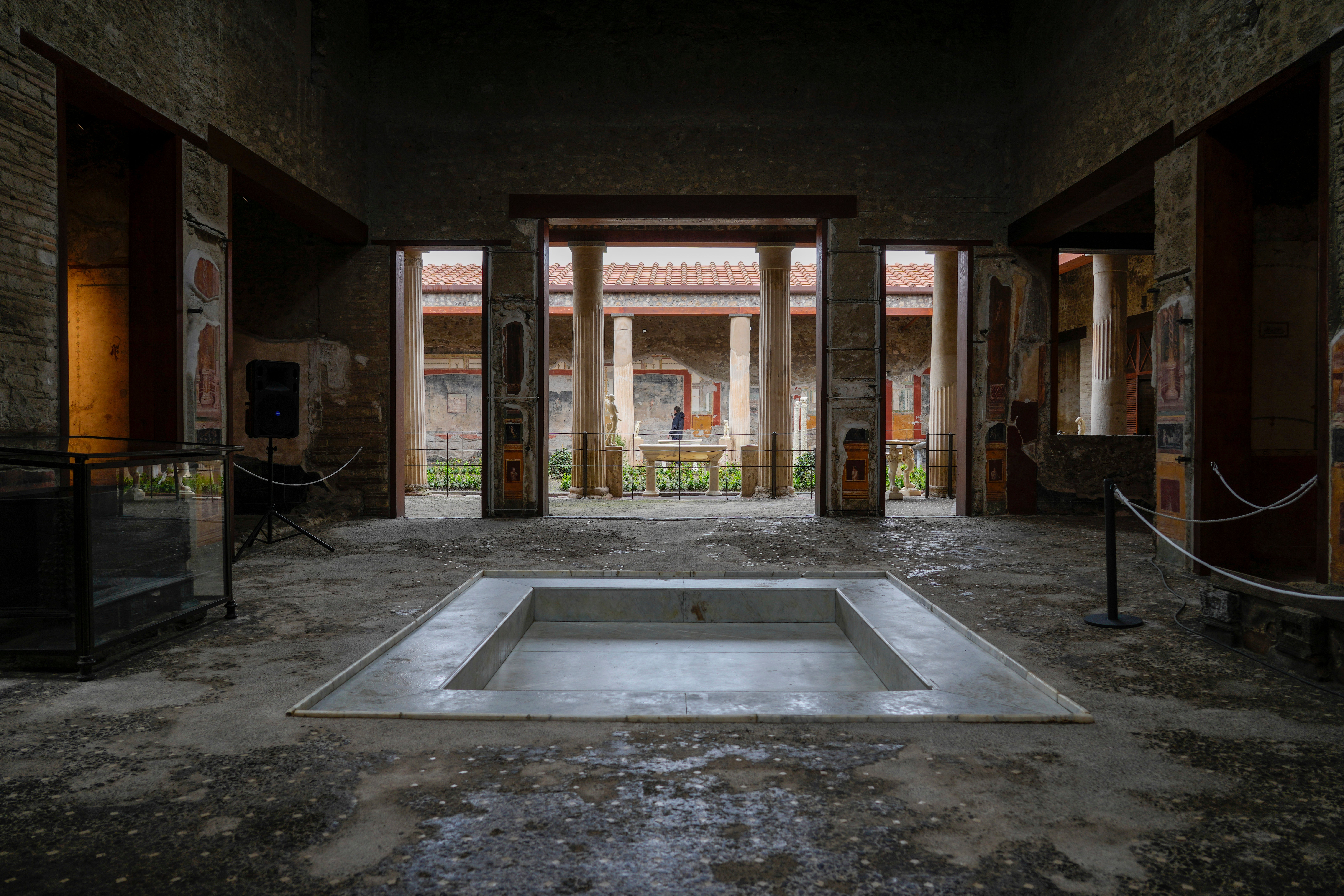Italy Pompeii Restored House