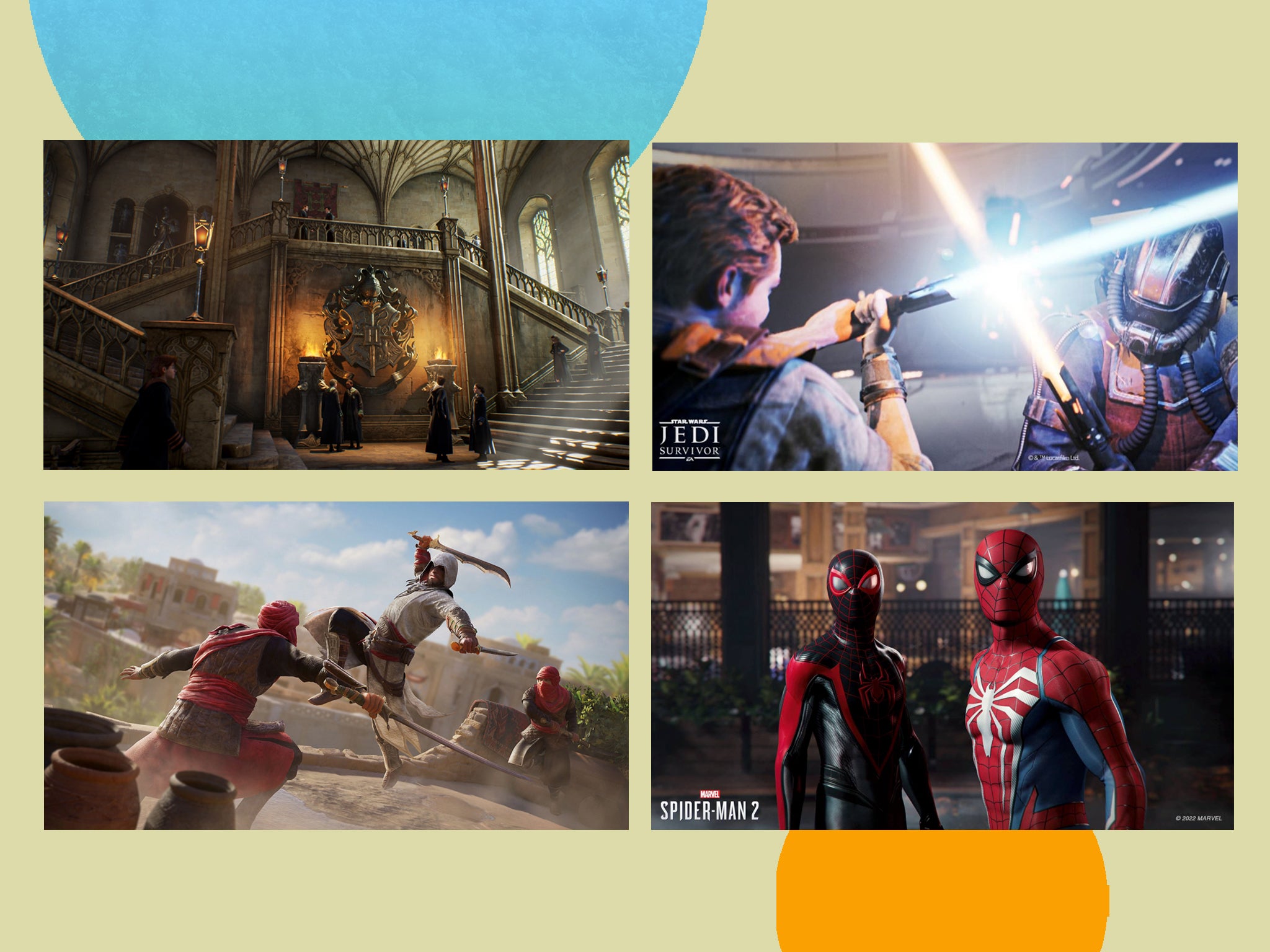 This year’s top PS5 games include Harry Potter and Spider-Man