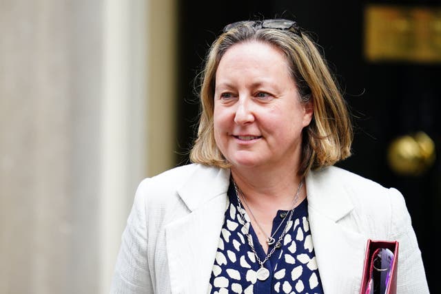 Foreign Office minister Anne-Marie Trevelyan has met wit Jimmy Lai’s representatives, No 10 said (Victoria Jones/PA)