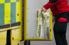 Patient safety alert after 120 incidents linked to oxygen cylinder problems