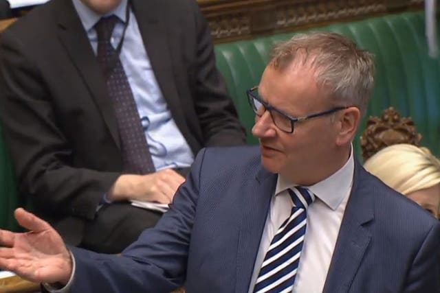 SNP MP Pete Wishart made an irreverent suggestion about Scottish peers as MPs debated reform of Westminster’s upper house (PA)
