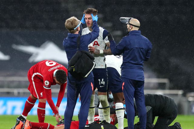 The four British FAs will meet next week in a bid to agree a position on temporary concussion substitutes (Catherine Ivill/PA)
