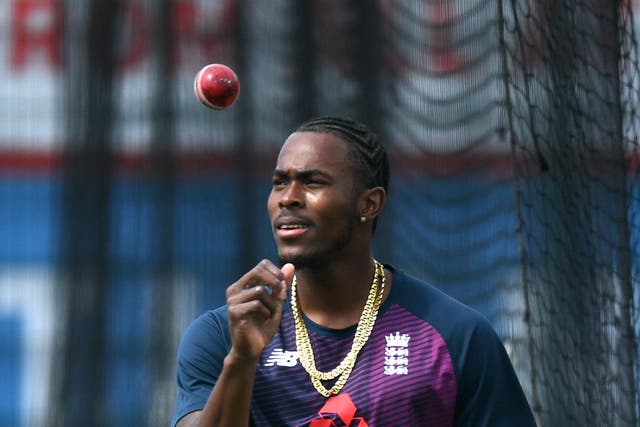 Jofra Archer was back in action in South Africa (Gareth Copley/Pool)
