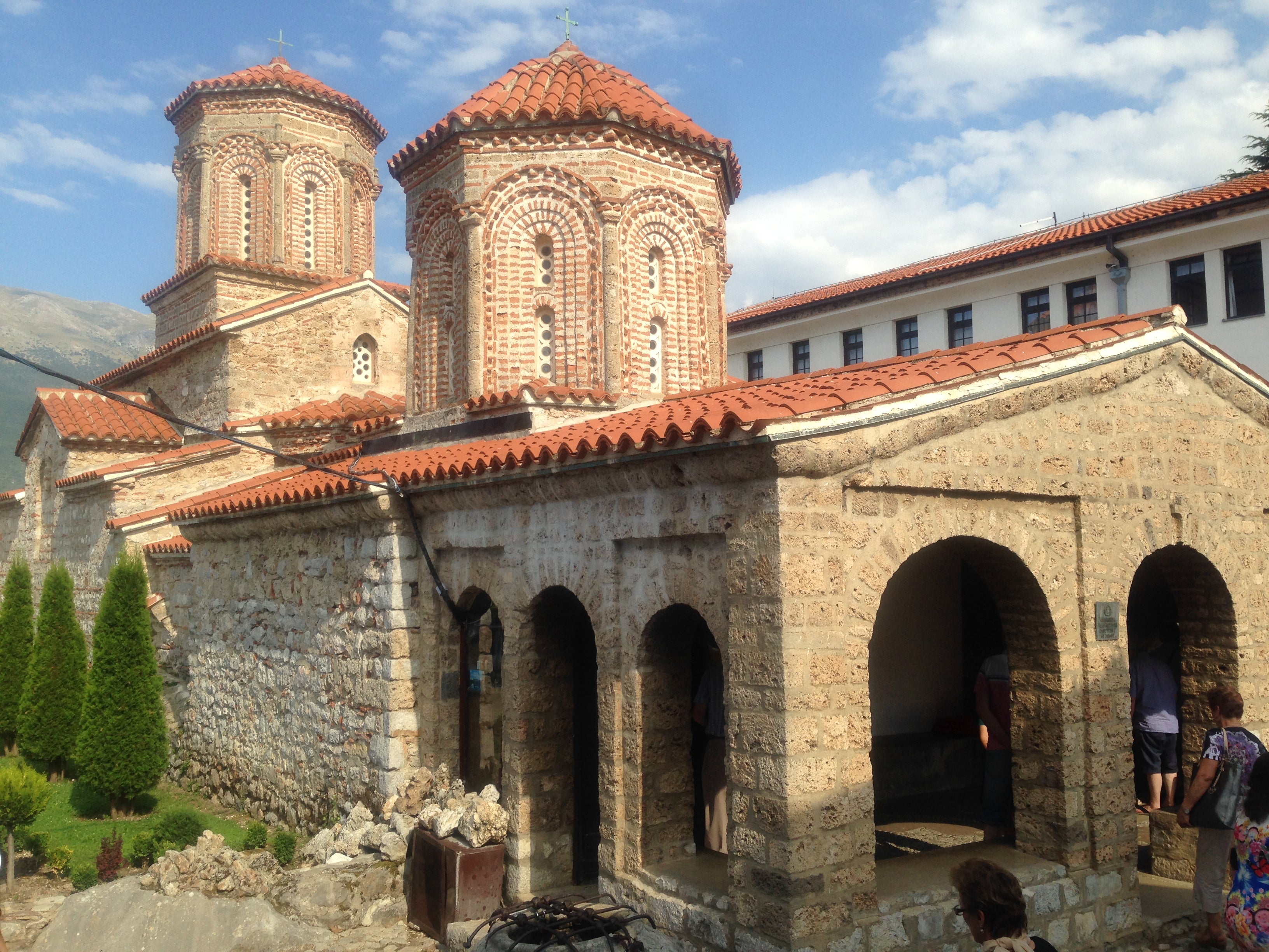 Far from Ohrid: the lakeside town is a 10-minute drive from the airport