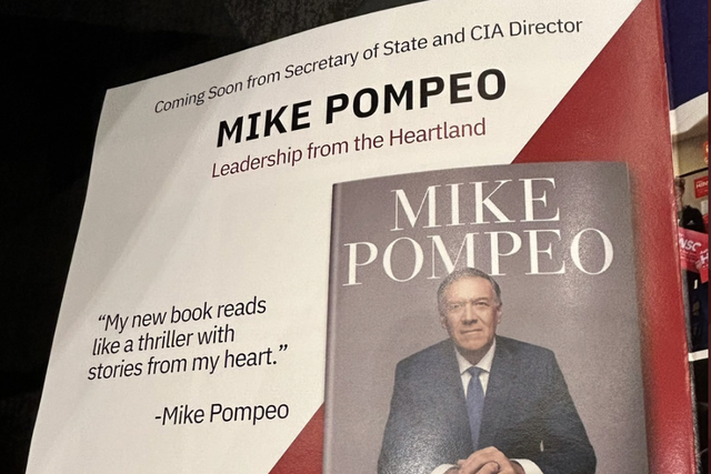 <p>Mike Pompeo’s gives himself big praise for his new memoir</p>