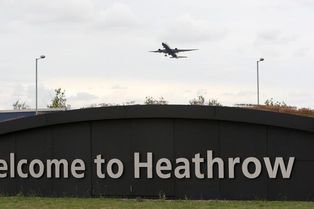 <p>Heathrow Airport (PA)</p>
