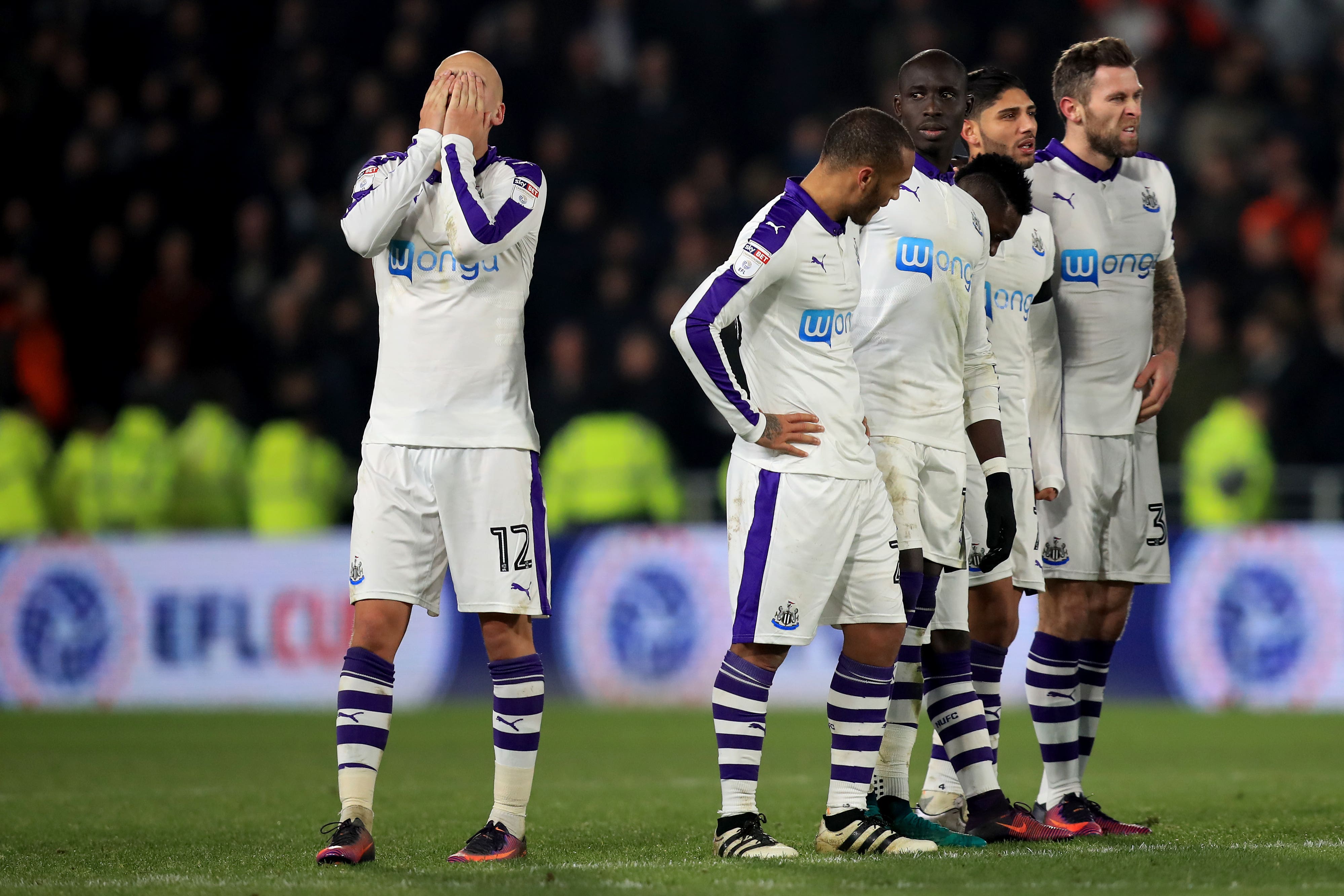 Newcastle have had a lean run in the cups in the last few years (Mike Egerton/PA)