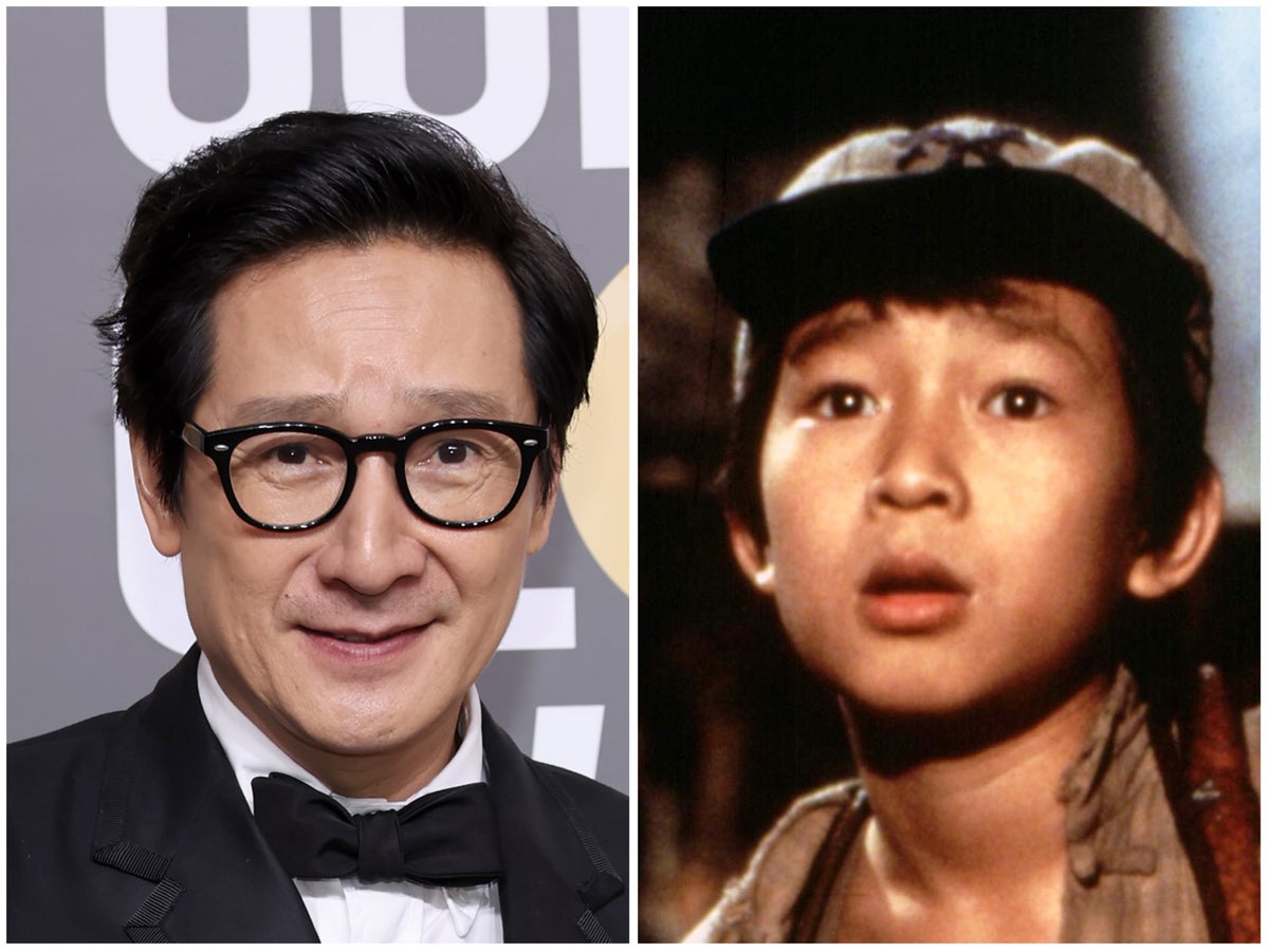 Ke Huy Quan makes emotional Golden Globes speech 30 years after child actor role