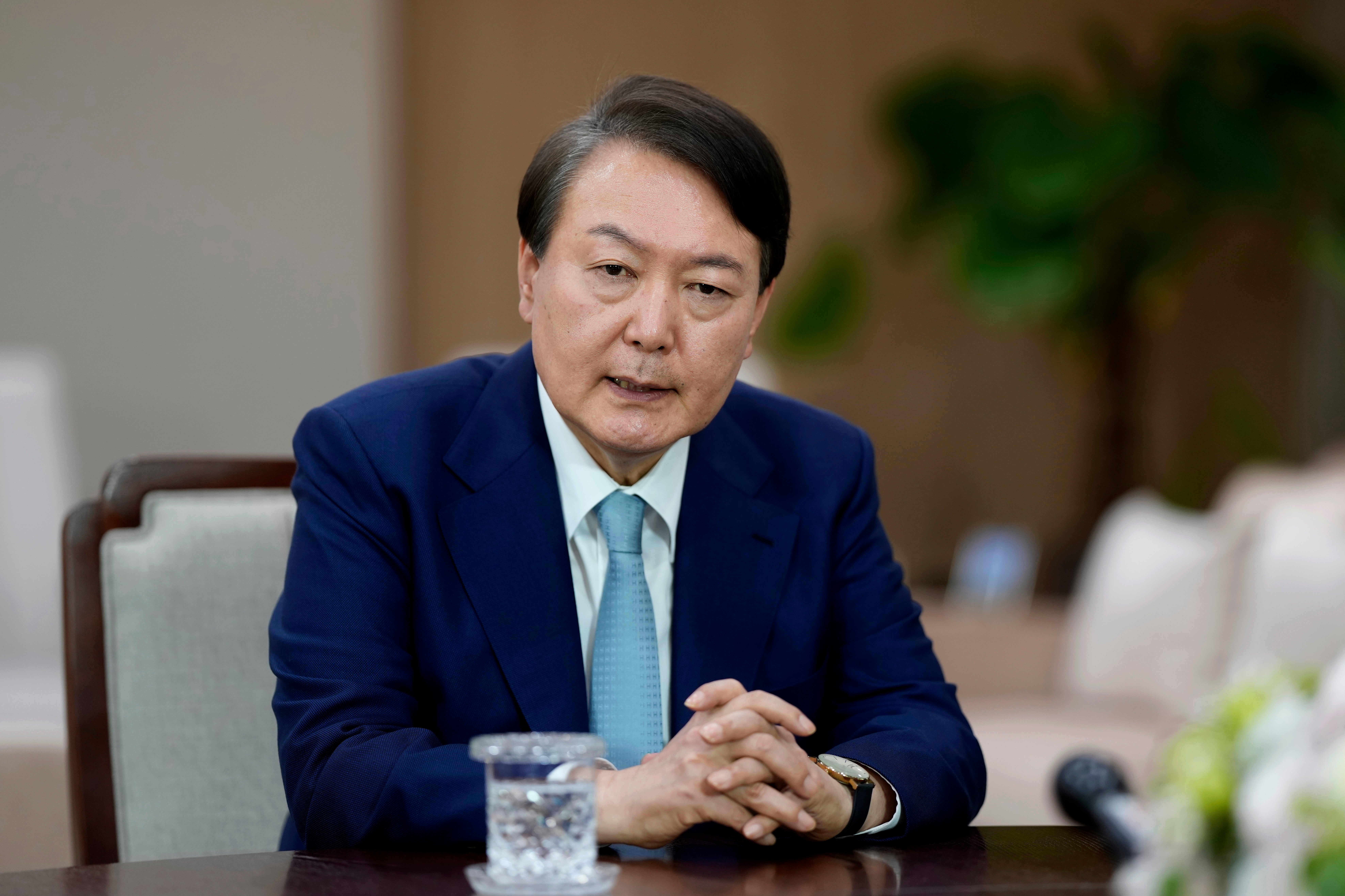 South Korea The AP Interview Yoon