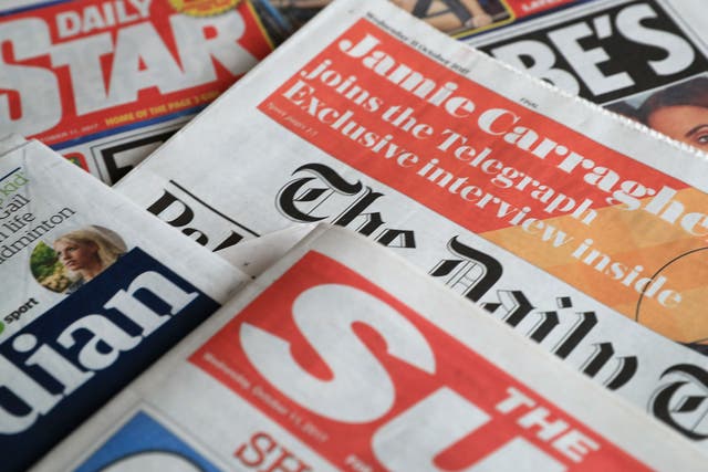 What the papers say – January 11 (PA)