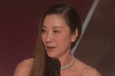 ‘It was a dream come true until I got here’: Michelle Yeoh takes swipe at Hollywood racism in Globes speech