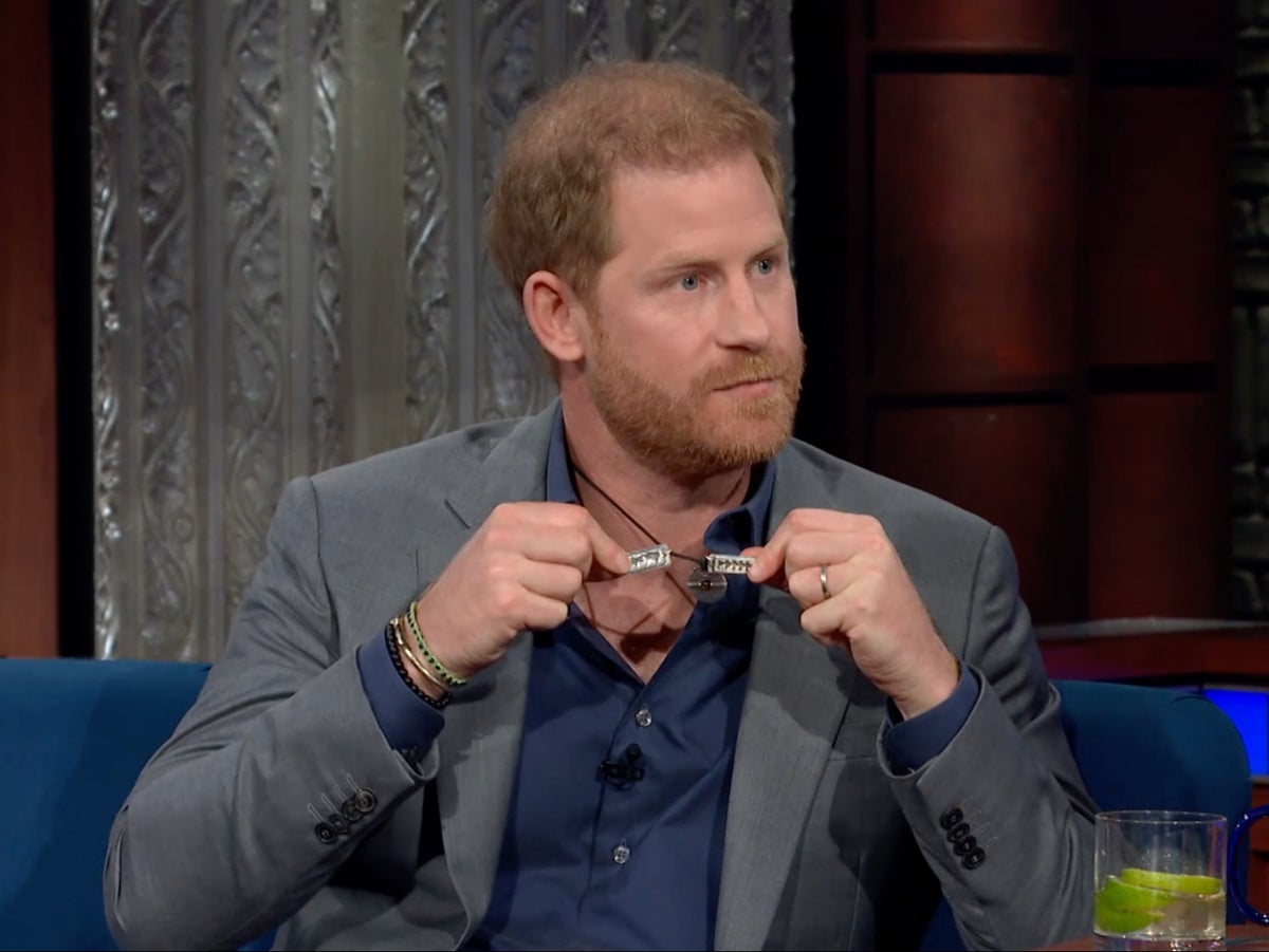 Prince Harry reveals sentimental meaning of necklace he claims Prince William ‘ripped’ during fight