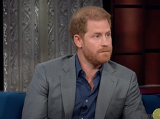 Prince Harry jokes about fact-checking The Crown during candid Stephen Colbert interview