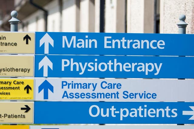 NHS physiotherapists are to stage two strikes in the coming weeks (Alamy/PA)