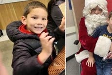 Search enters third day for five-year-old Kyle Doan who was swept away by California floodwaters