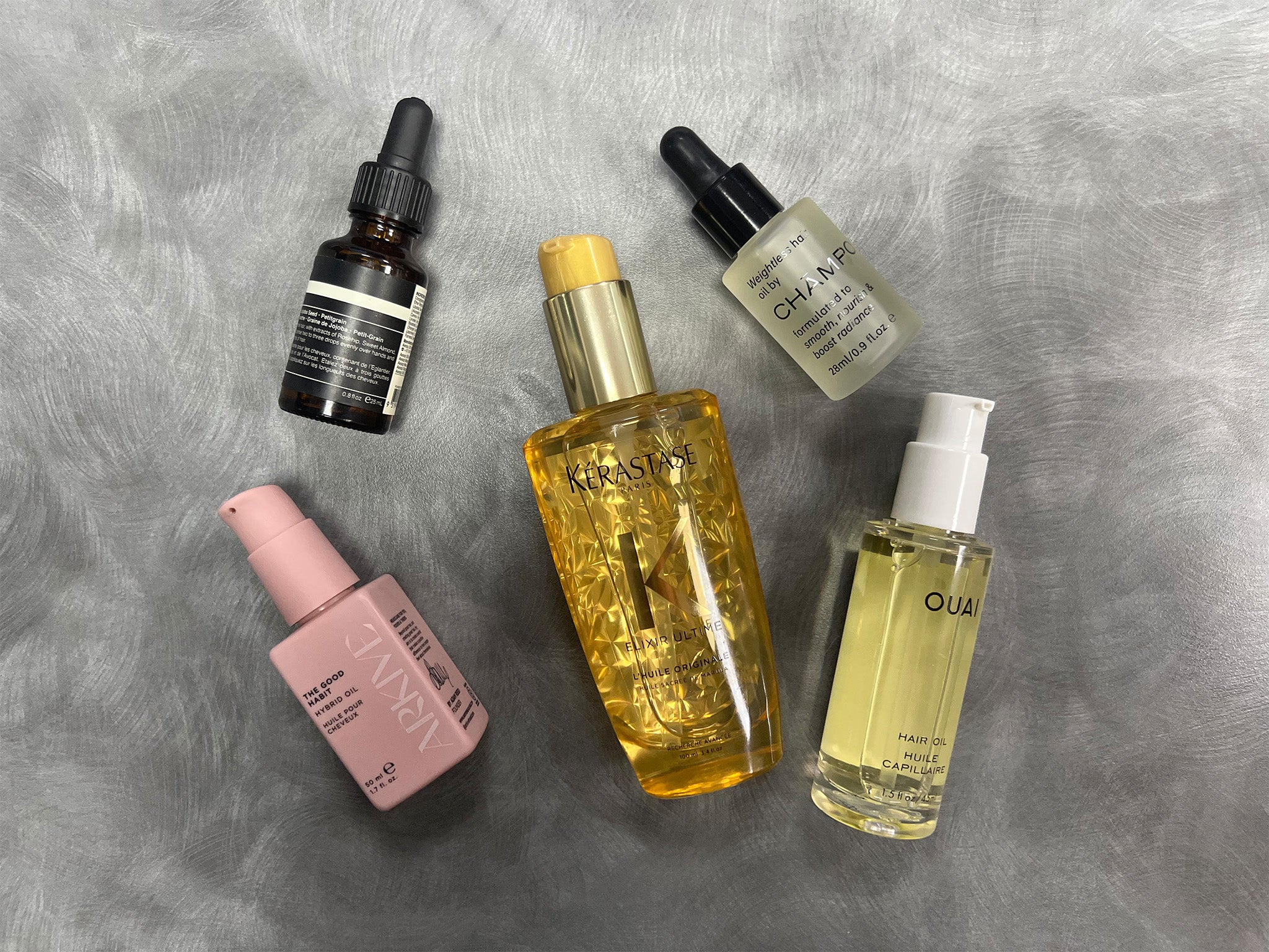 A selection of the best hair oils we tested for this review