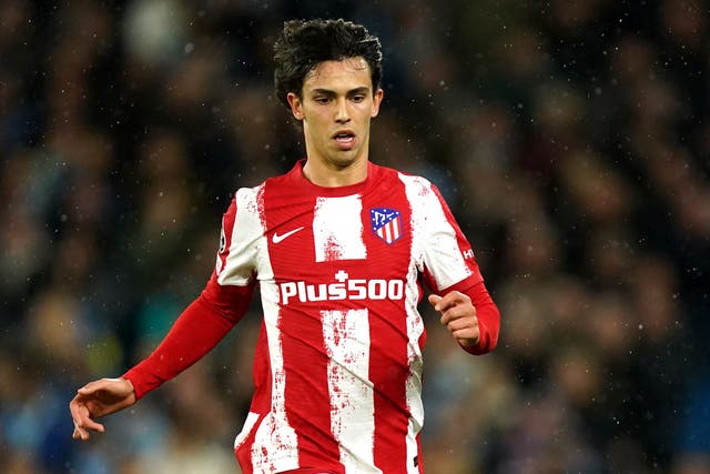 Atletico Madrid forward Joao Felix will spend the rest of the campaign at Stamford Bridge (Mike Egerton/PA)