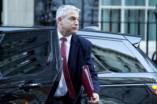 Health Secretary Steve Barclay (Stefan Rousseau/PA)