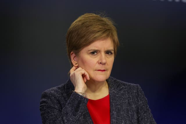 Messages were allegedly sent to First Minister Nicola Sturgeon (Russell Cheyne/PA)