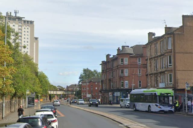 <p>The incident occurred on Battlefield Road, on Glasgow’s Southside</p>