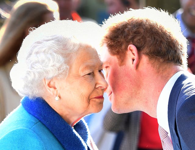 <p>Prince Harry has claimed the late Queen Elizabeth is “up there” supporting his battle against the tabloid press.</p>