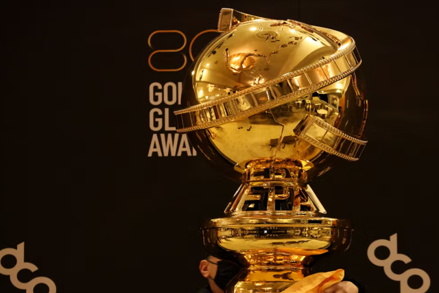 <p>Golden Globe trophy</p>