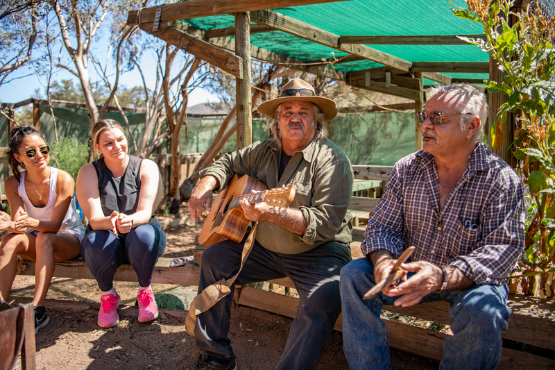 Indigenous storytelling at Flinders Ranges, South Australia